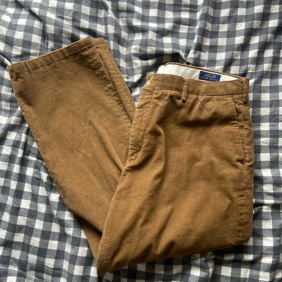 Polo by Ralph Lauren Men's Brown Corduroy Pants - Picture 1 of 4